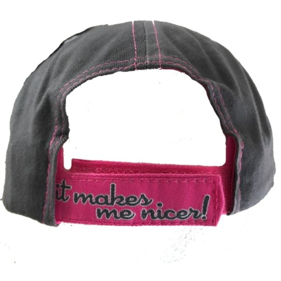 Buy This B!tch A Beer Hat w/Stealth Cosmetic Bag Smuggle My Booze Set - Picture 5 of 6